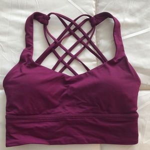 Lululemon Free to Be Longline Bra - Wild, Light Support, A/B Cup